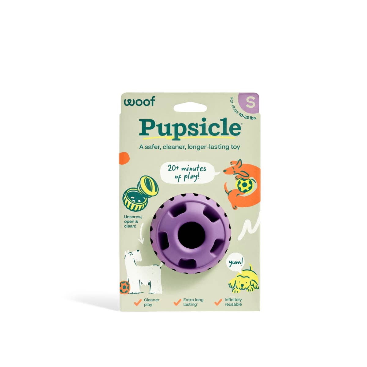 WOOF Pupsicle Lavender