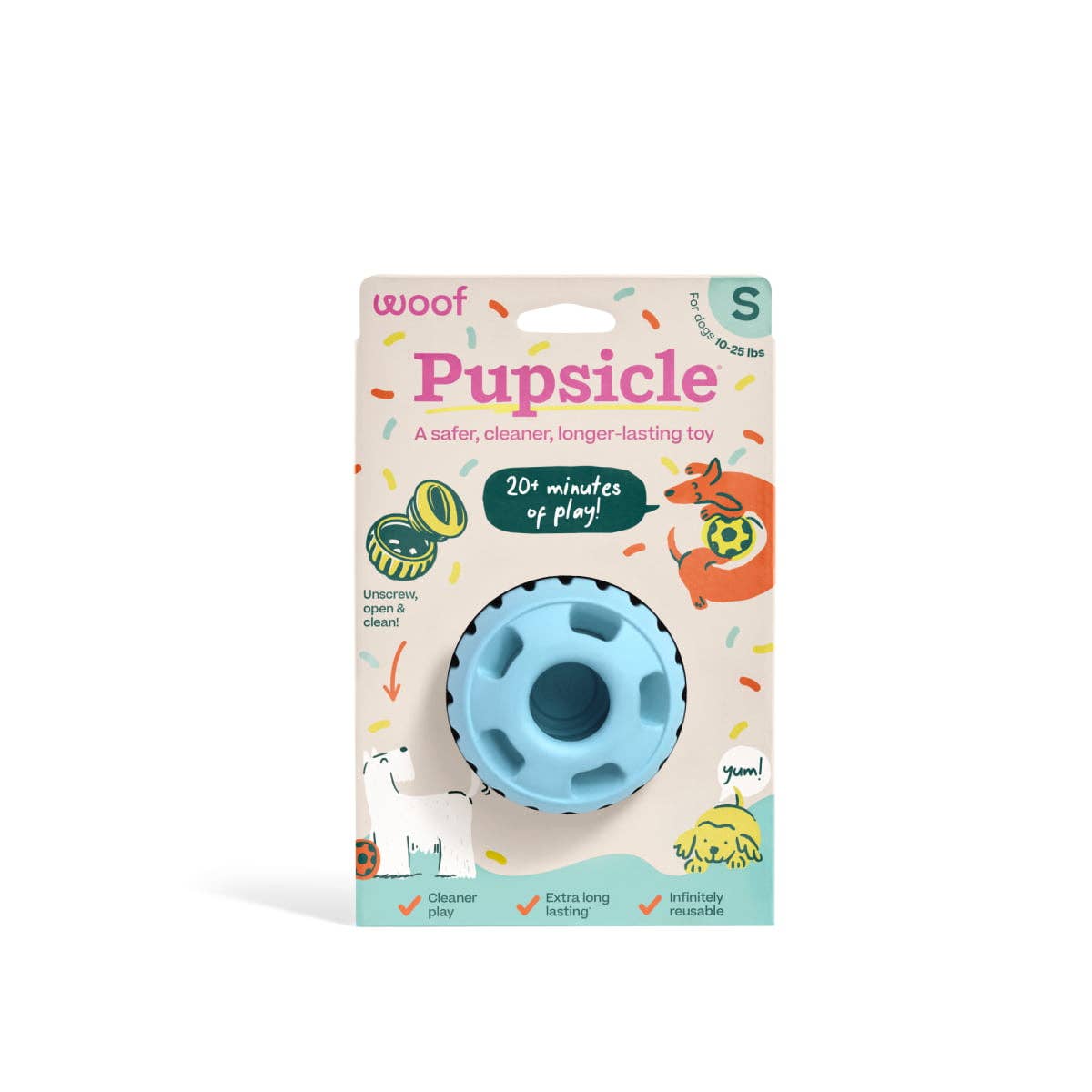 WOOF Pupsicle 'Birthday' Blue