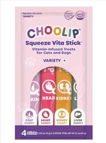 Squeeze Vita Stick - Variety (4-Stick Pouch)