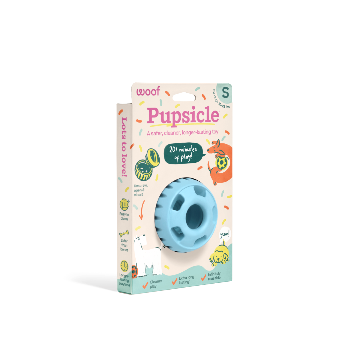 WOOF Pupsicle 'Birthday' Blue