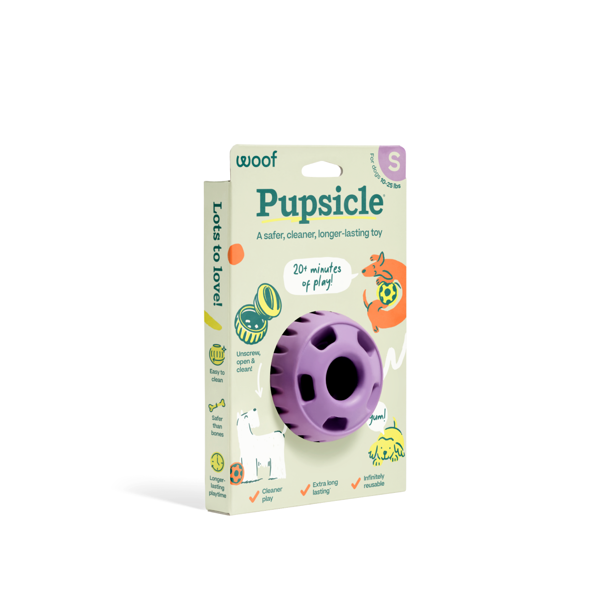 WOOF Pupsicle Lavender